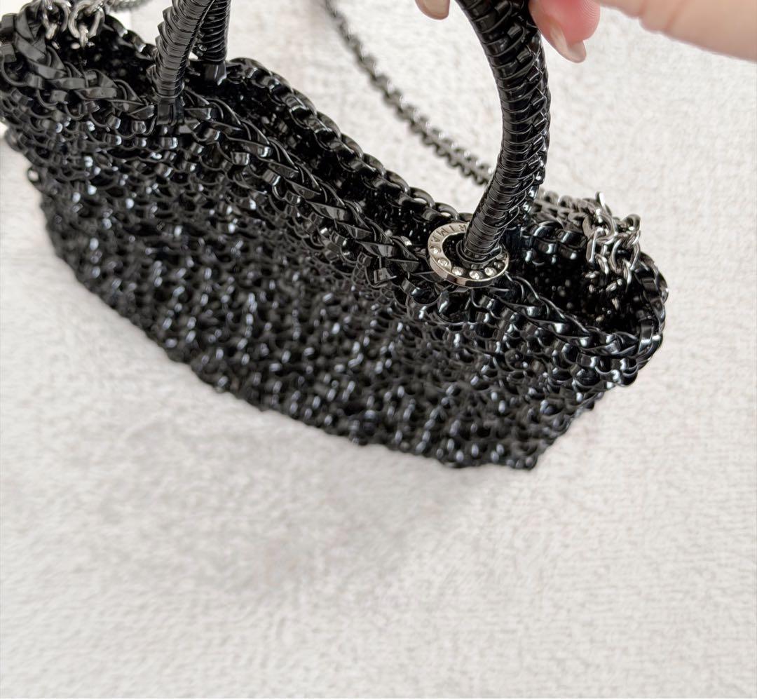 アンテプリマ♡スタンダード　ミニアトゥーラ　ブラック　ショルダーバッグ