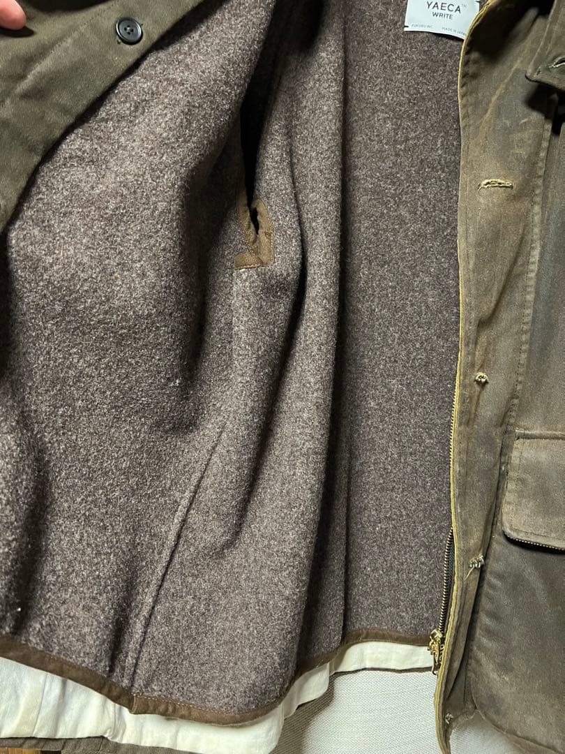 ヤエカ オイルドジャケット