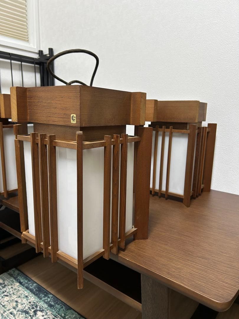 オーヤマ照明（オーデリック）和風 木製 吊り下げ照明 レトロ