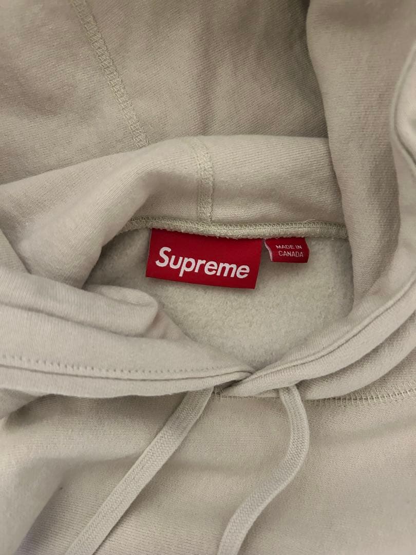トップス Supreme Box Logo Hooded Sweatshirt Stone