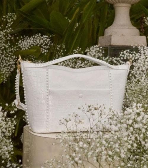 COLE HAAN コールハーン◆ロダルテ　コラボ　バッグ　ホワイト