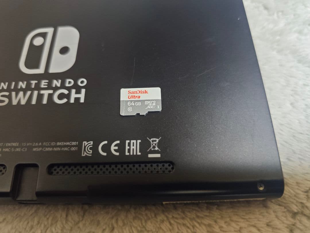 Nintendo Switch 本体 microSDカード付き