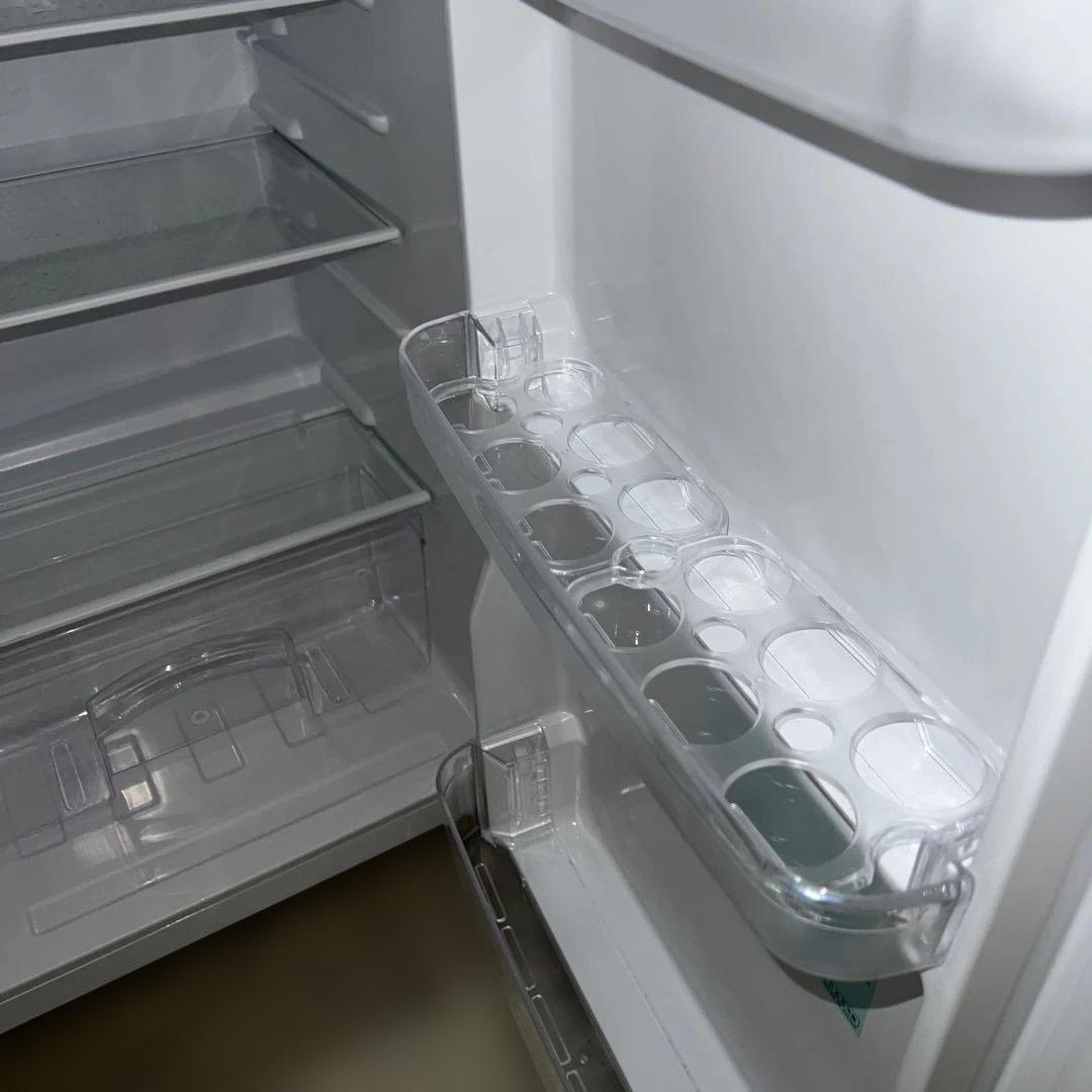 極美品/ハイアール/コンパクト/スリム/洗濯機/冷蔵庫/ホワイト2点セット