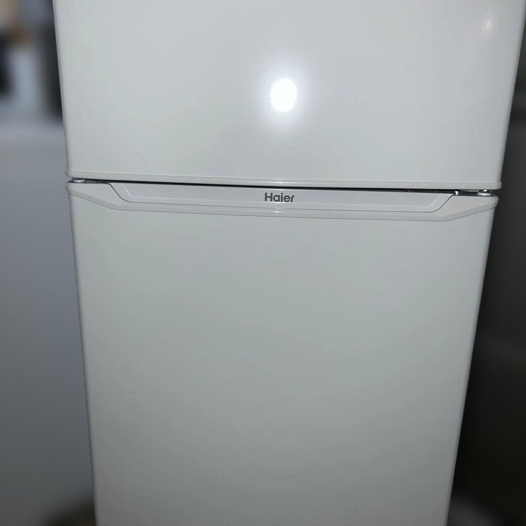 極美品/ハイアール/コンパクト/スリム/洗濯機/冷蔵庫/ホワイト2点セット