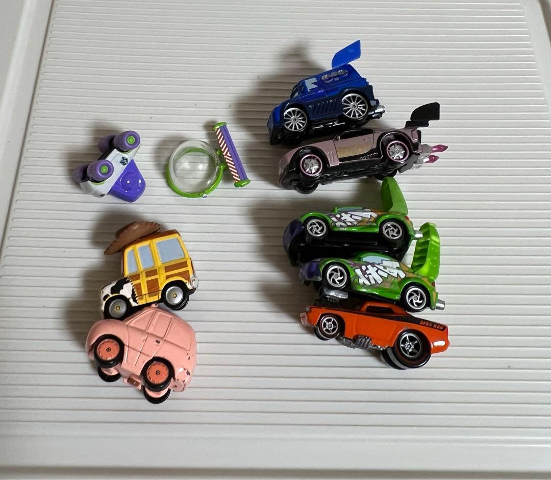 カーズ、ミニカー、暴走車、ウッディー、ハム