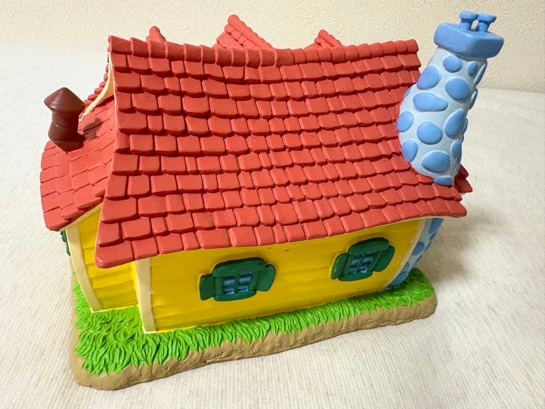 約30年前の非売品、UCC当選品】ミッキー ミニー ドナルドの家 陶器置物