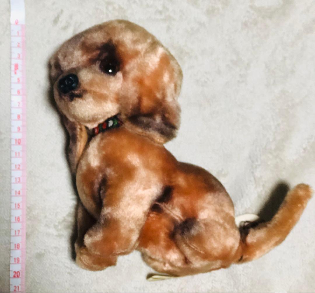犬　三英　ダックスフント　ぬいぐるみ