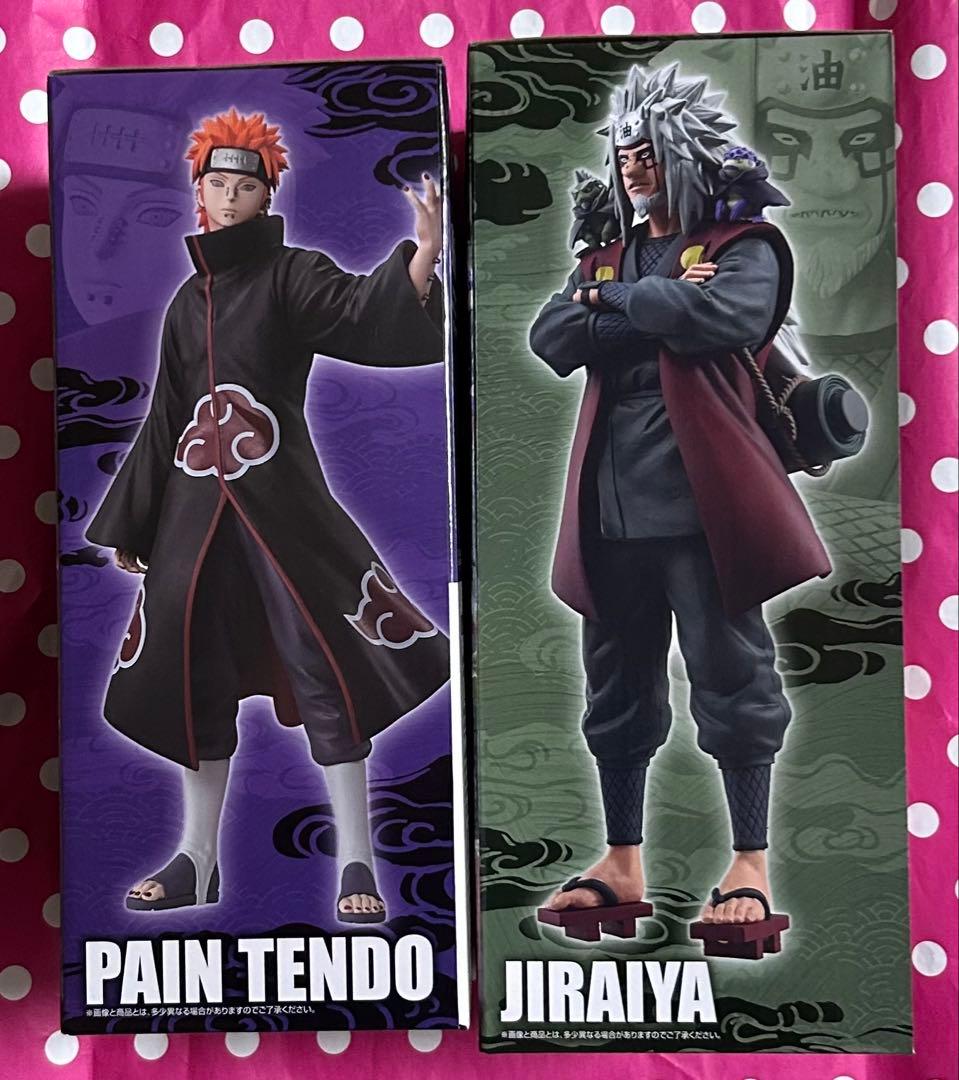ナルト 一番くじ ペイン(天道) 自来也(仙人モード) 2点セット - メルカリ