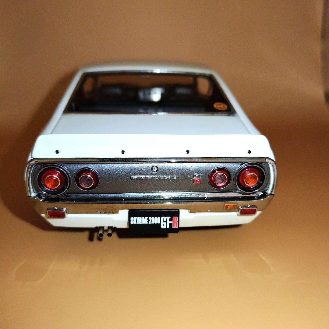 京商 1/18スカイラインGT−R ケンメリ KPGC110 ホワイト