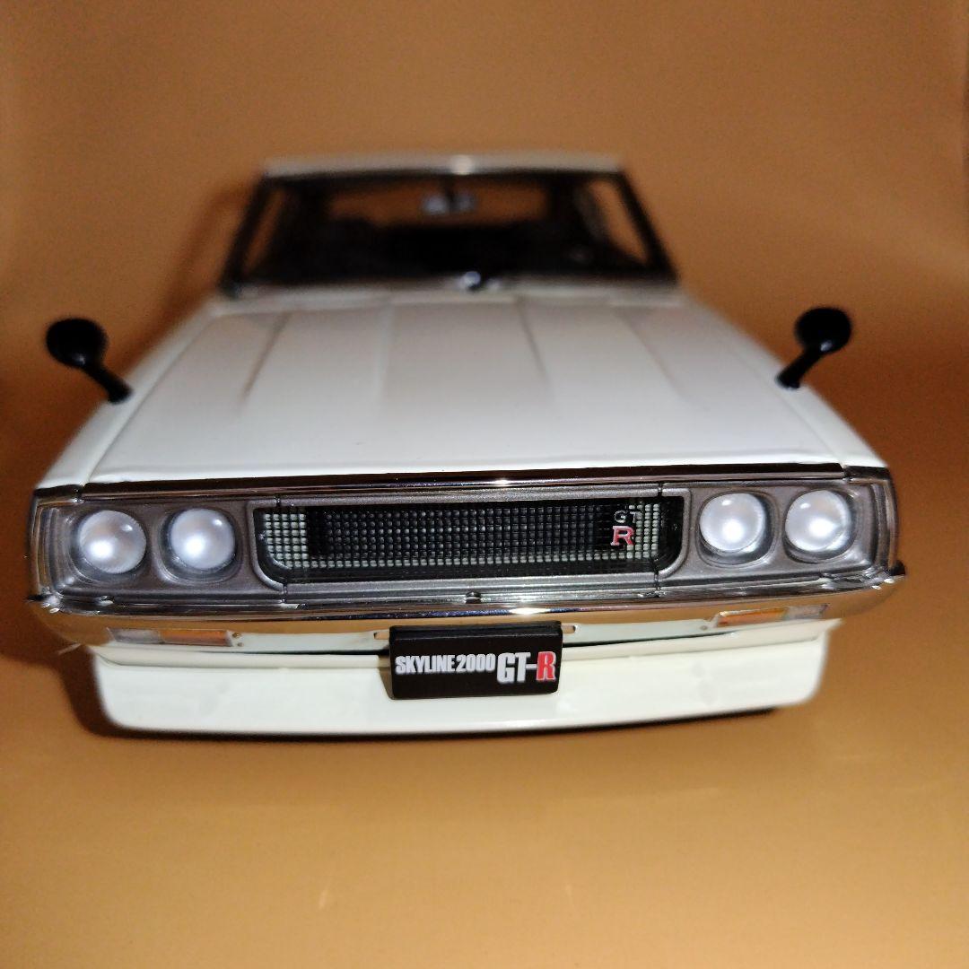 京商 1/18スカイラインGT−R ケンメリ KPGC110 ホワイト