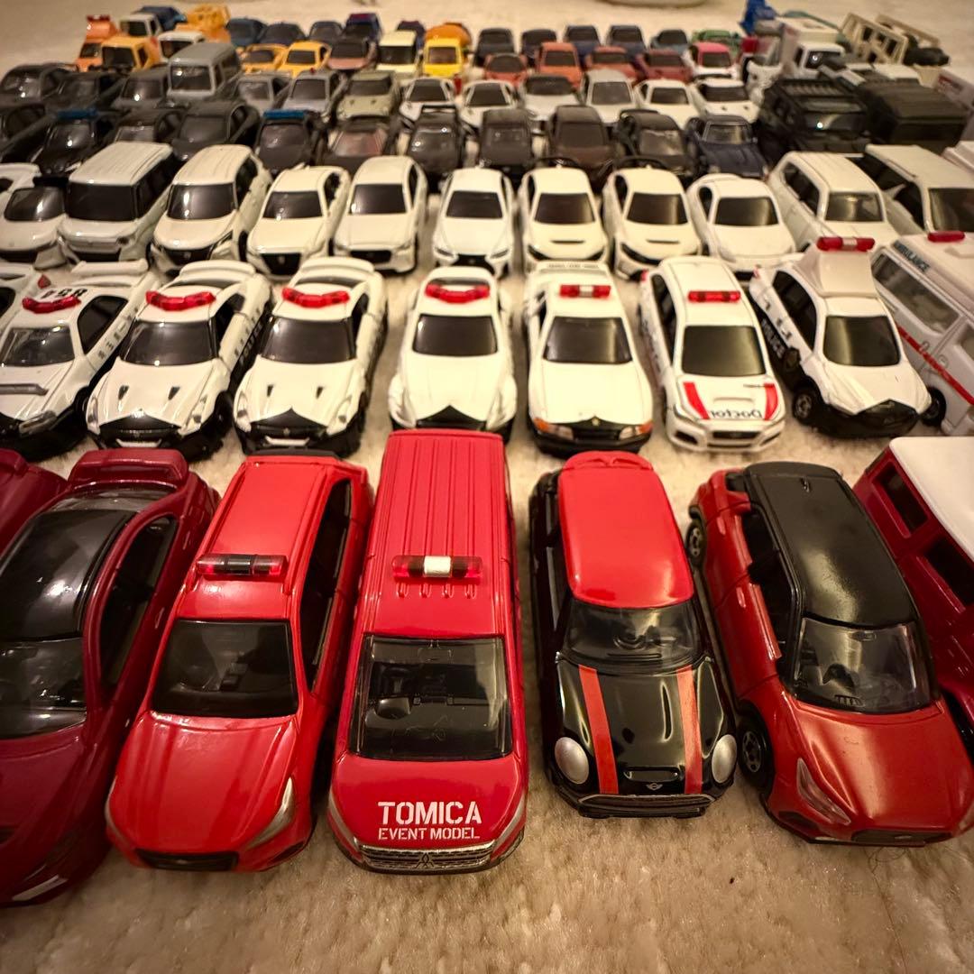 【レア多め】129台 トミカまとめ売り 非売品・限定品・トミカ博 ミニカー