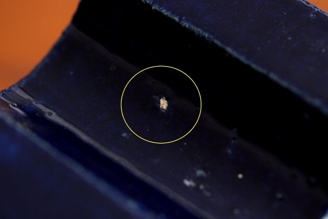 Lisa Larson リサラーソン キャンドルスタンド 紺 1