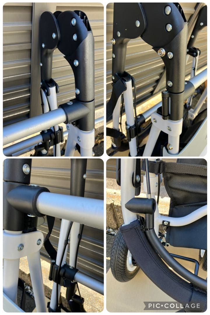 エアバギー ブレーキモデル ホワイトフレーム 一度使用 AIR BUGGY