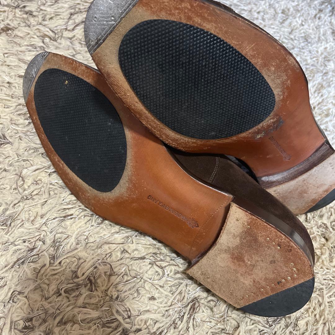 Edward Green E202 スエード　ダークブラウン