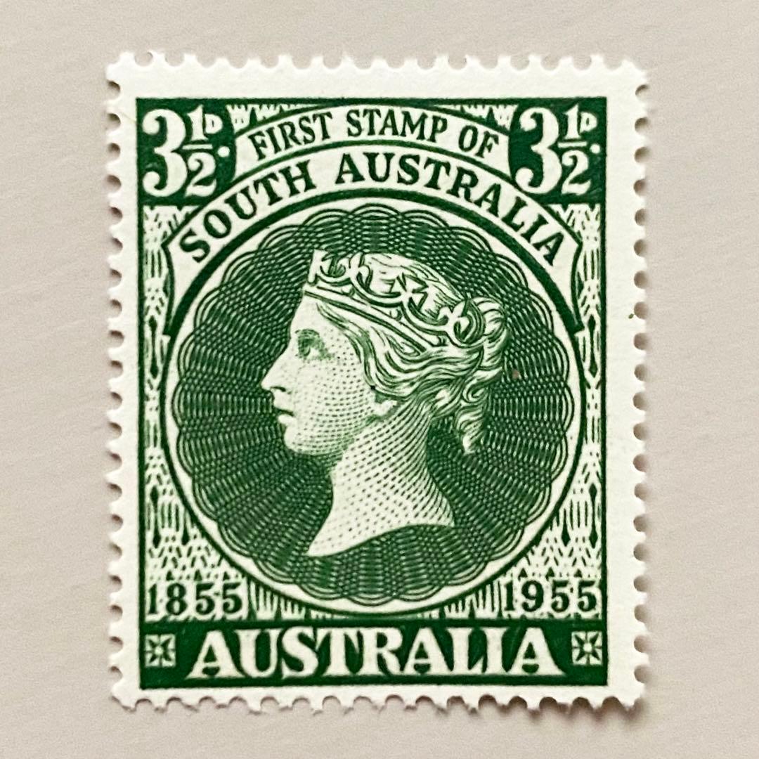 外国切手2枚（オーストラリア：切手100年記念） - メルカリ