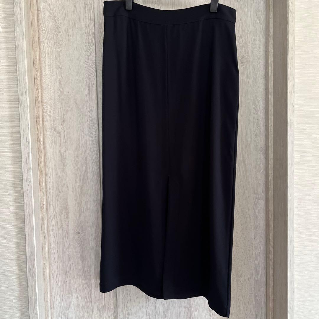 【TOTEMEトーテム】Front-Split Satin Midi スカート