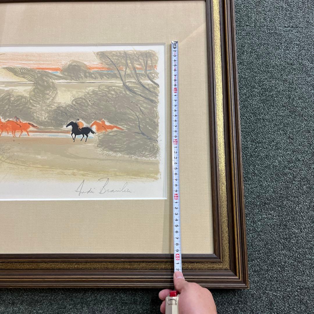 美品・レア】アンドレブラジリエのリトグラフ 珊瑚色の隊列 - メルカリ