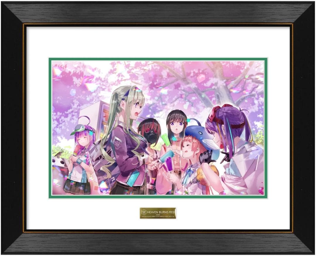 ヘブンバーンズレッド 複製原画 シリアルナンバー入り