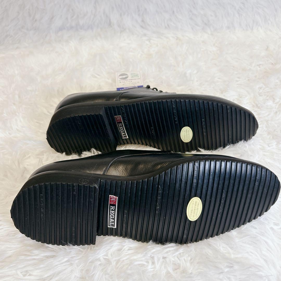 【新品未使用】REGAL 2570 外羽根プレーントゥ 24.5cm