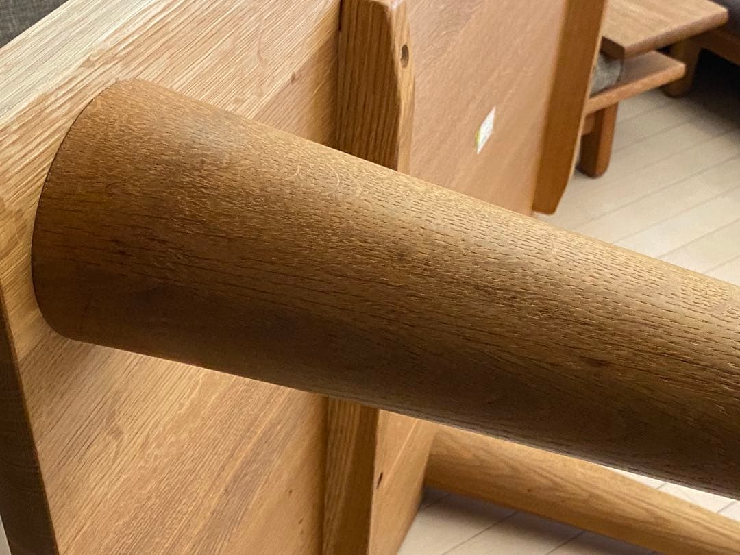 飛騨産業　ダイニングテーブル　森のことば 半円形テーブル