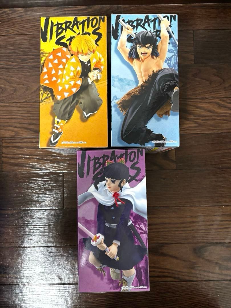 鬼滅の刃 VIBRATION STARS 我妻善逸 嘴平伊之助 栗花落カナヲ3種