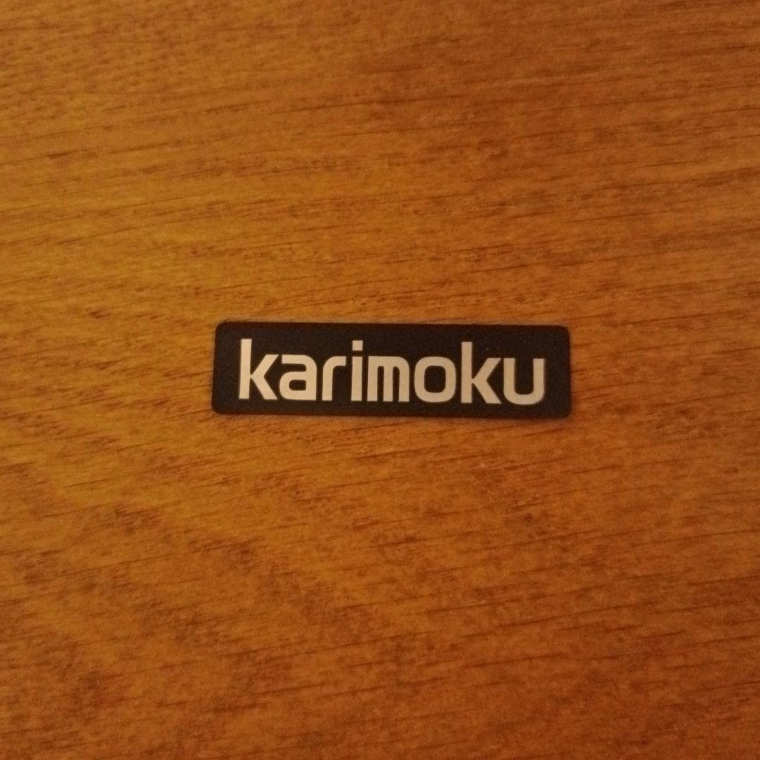 カリモク　コロニアル　ダイニングテーブル　ラウンド　円卓　レトロ　ヴィンテージ