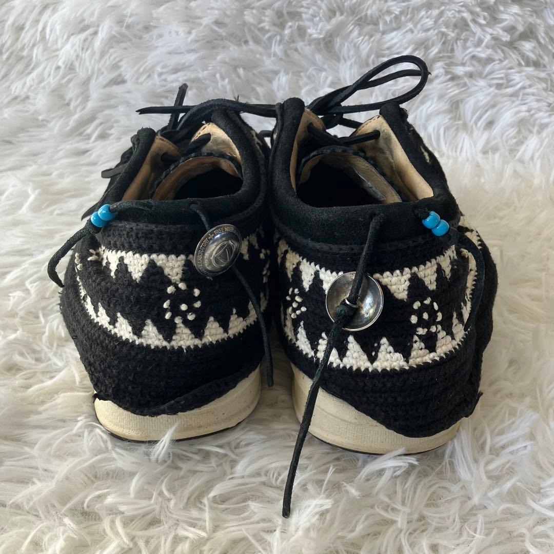 visvim ヴィズヴィム モカシンスニーカー スウェード ブラック