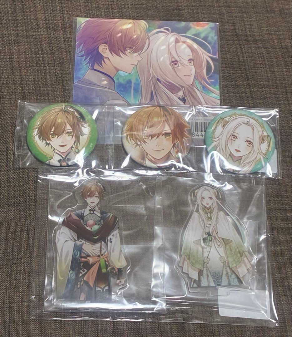 オランピアソワレcatharsis ebten 縁 アクリルスタンド 缶バッジ