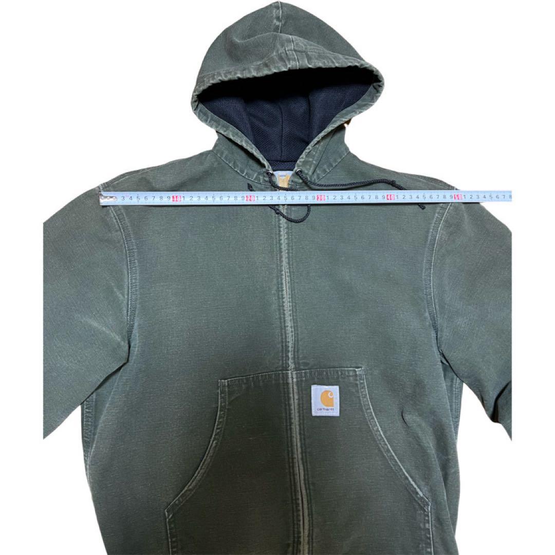 90s Carhartt アクティブジャケット モス グリーン カーハート