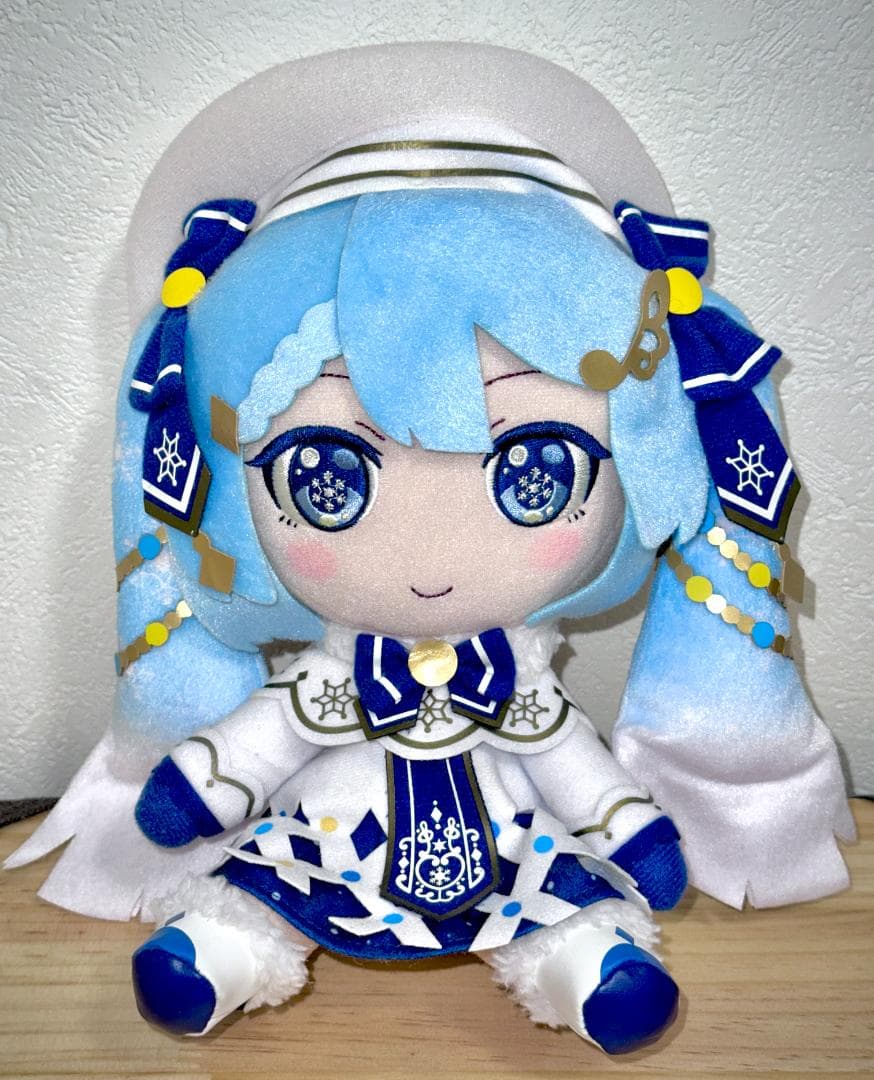 雪ミクぬいぐるみ Glowing Snow Ver. グッズ]雪ミクぬいぐるみ Crystal