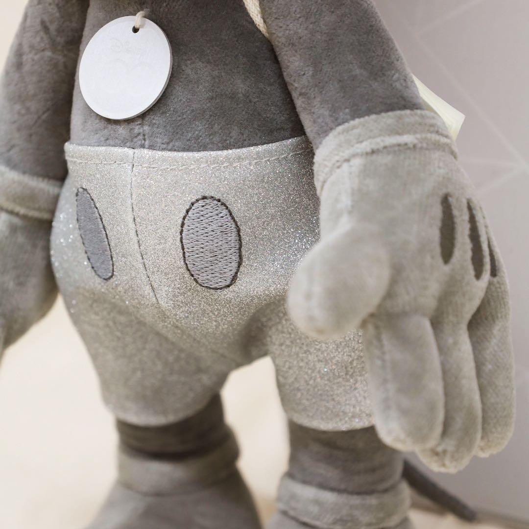 ミッキーマウスプラチナ シュタイフD100 ディズニー ぬいぐるみ - メルカリ