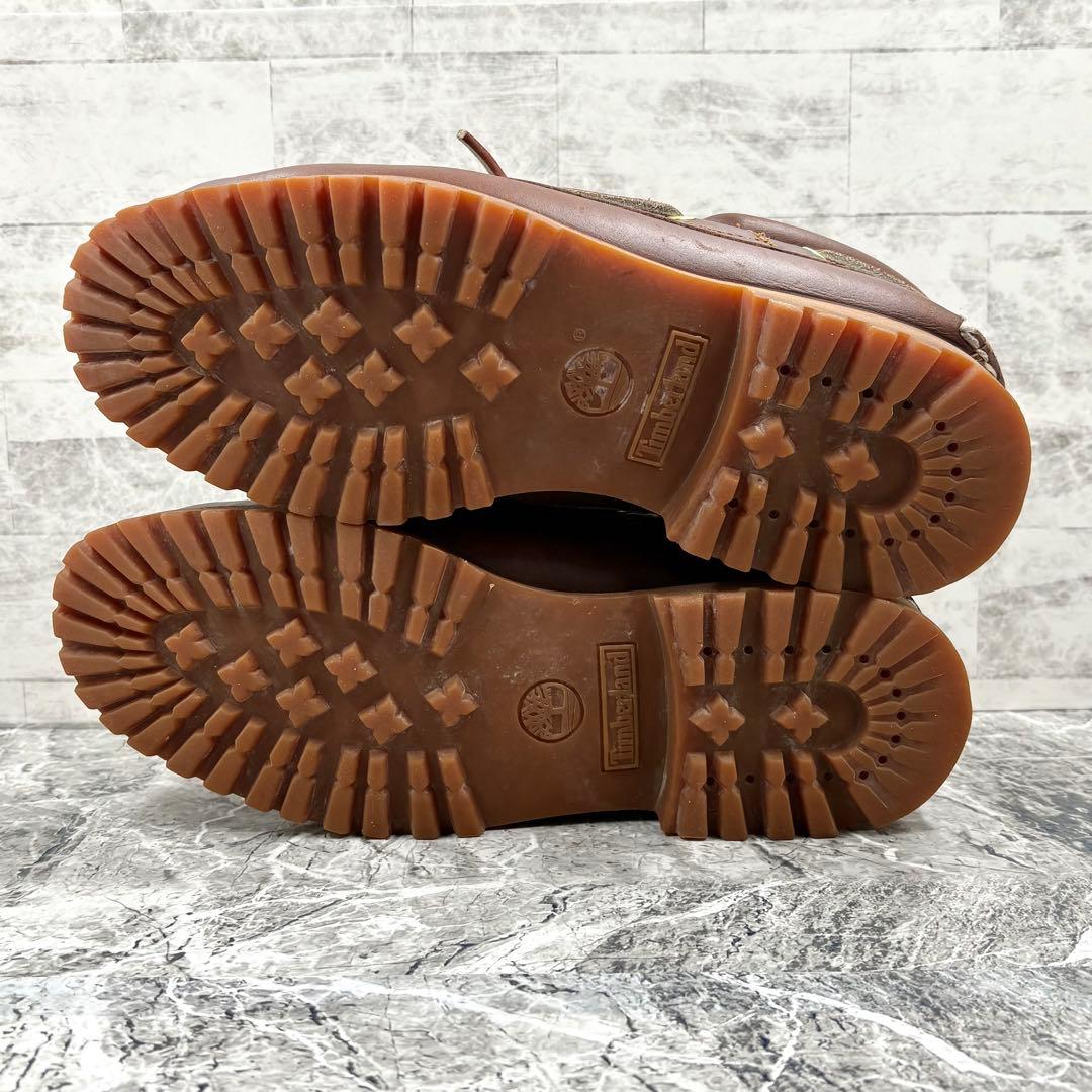 ティンバーランド スリーアイ クラシック ラグ 27 ブラウン デッキシューズ