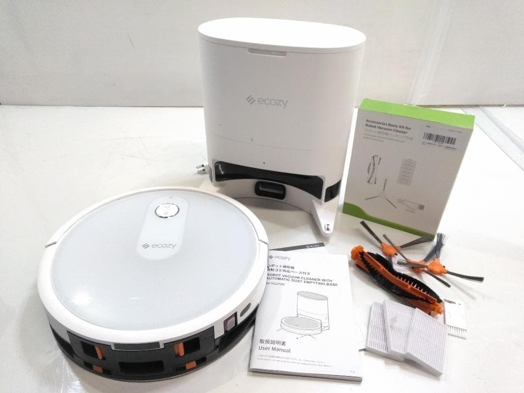 ecozy エコジー ロボット掃除機 RV-SG250B 元箱 取説付き◇ - メルカリ