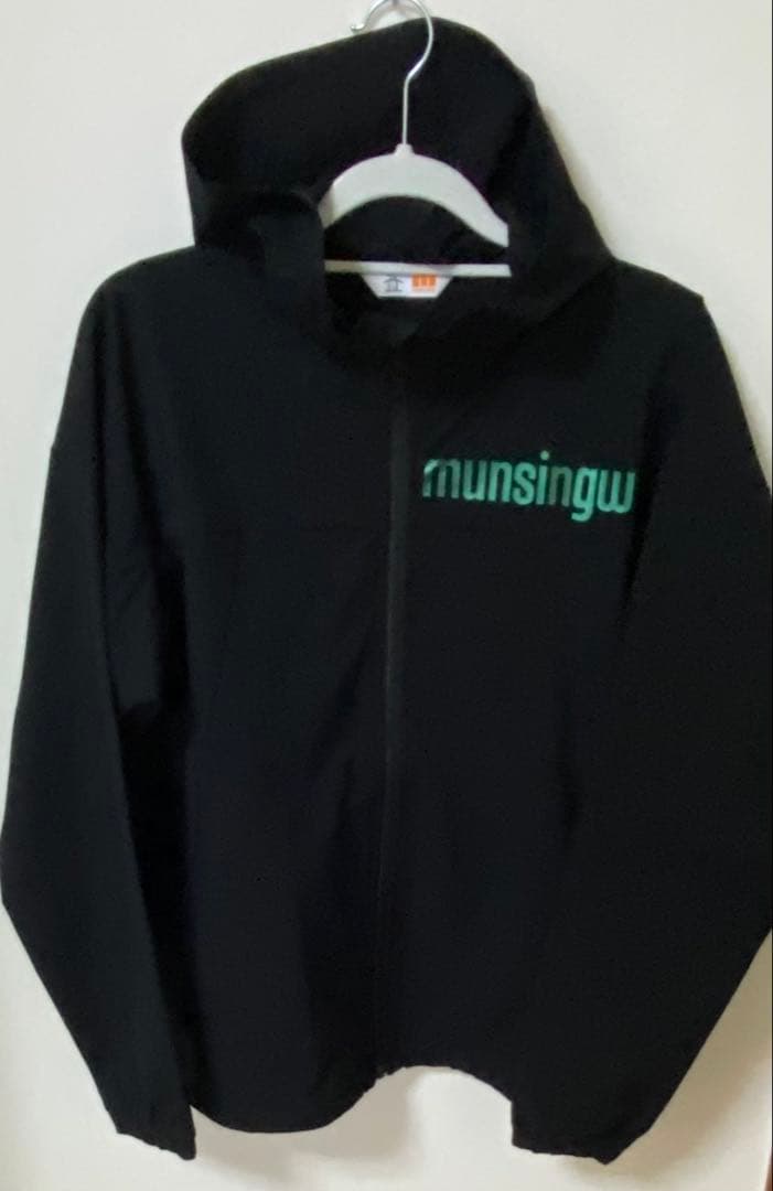 munsingwear フード付きジャケット レディース ブラック