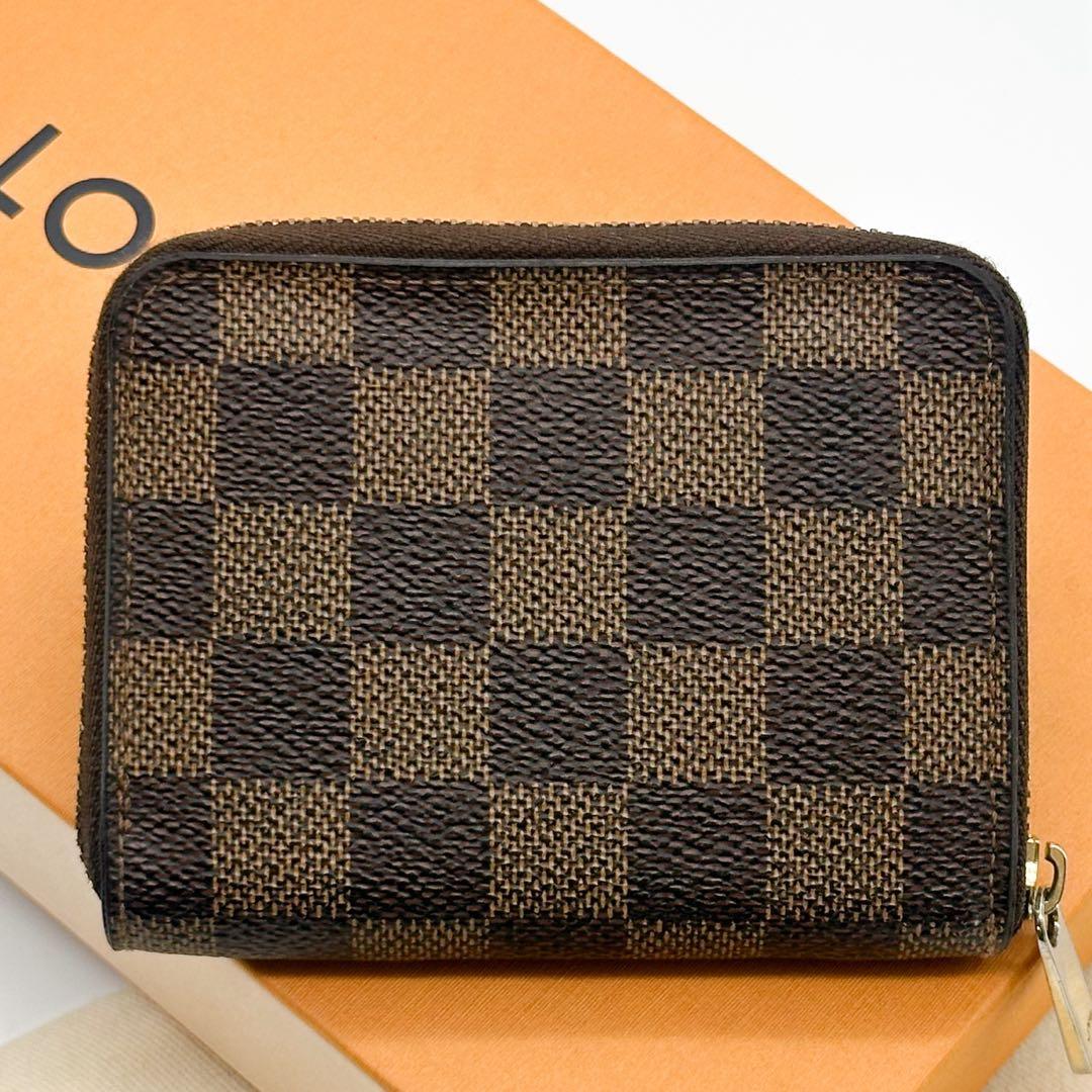 ルイヴィトン ジッピーパース ダミエ ケース 小銭入れ コンパクト