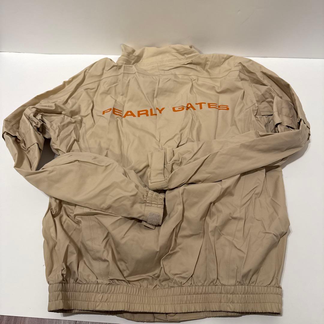 【美品】PEARLY GATES ベージュ レインスーツ(上下セット)