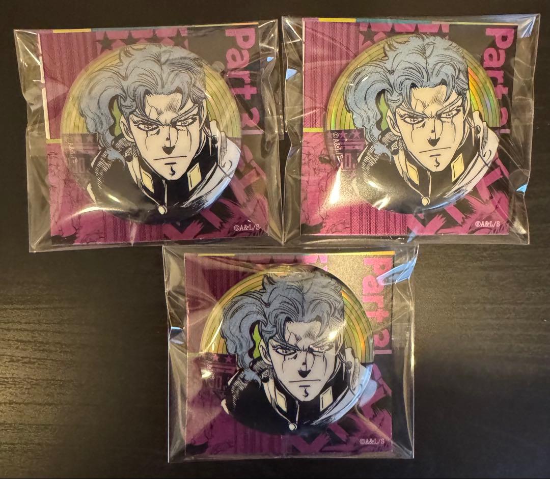 ジョジョの奇妙な冒険 中国 上海 ジャンプショップ 原作缶バッジ