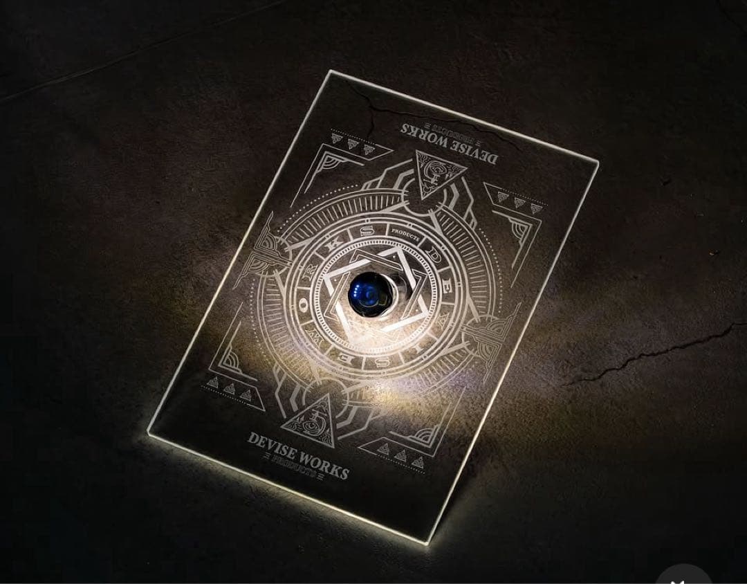 deviseworks IGT cristal glass plate 未開封 deviseworks IGT cristal glass plate 未開封 deviseworks IGT cristal