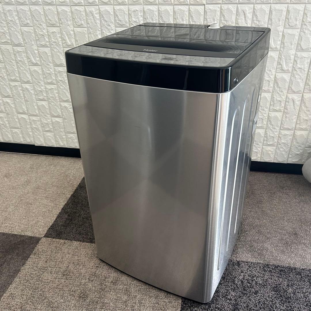 都内23区送料無料❗️Haier 冷蔵庫　洗濯機　電子レンジ　高年式ステンセット✨