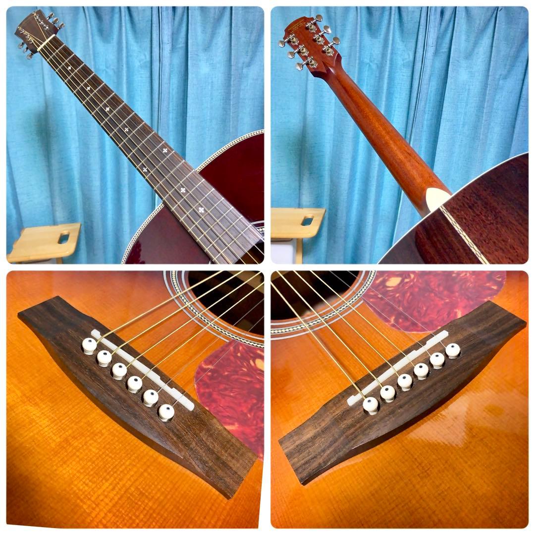 オール単板☆ハードケース付☆牛骨】ARIA☆AF505【弾き易く調整