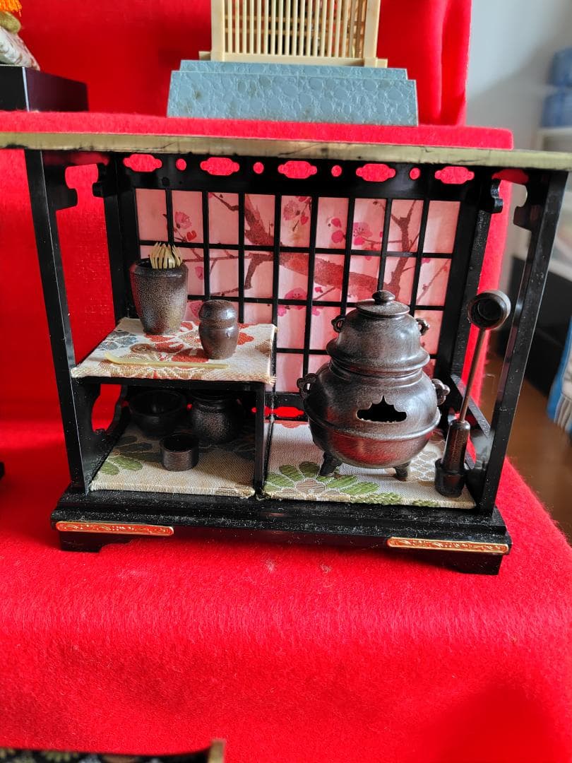 人間国宝　無形文化財　原米州　雛人形のみ