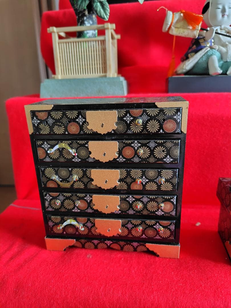 人間国宝　無形文化財　原米州　雛人形のみ