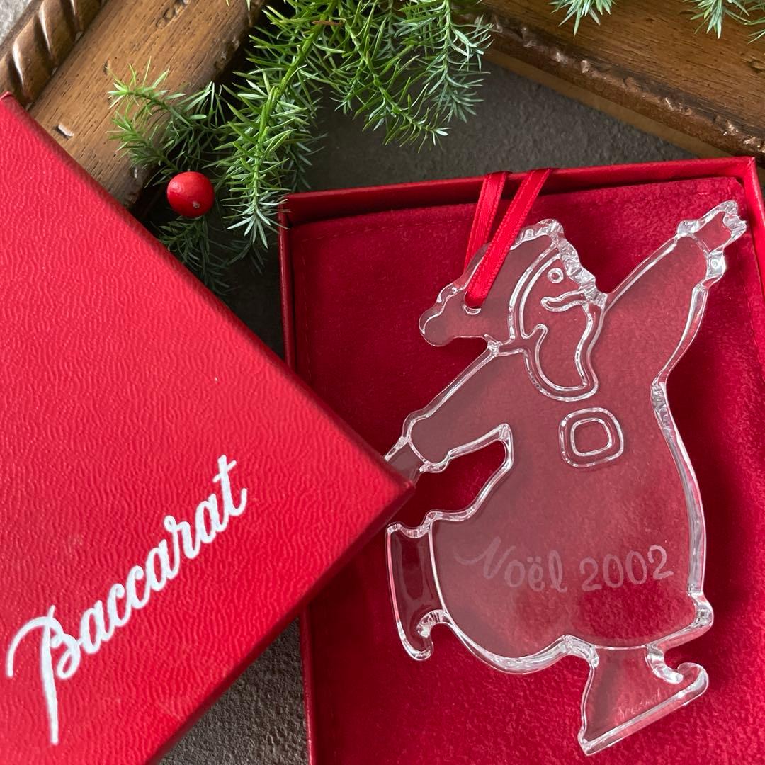 Baccarat バカラ 2002年 ノエル クリスマスオーナメント