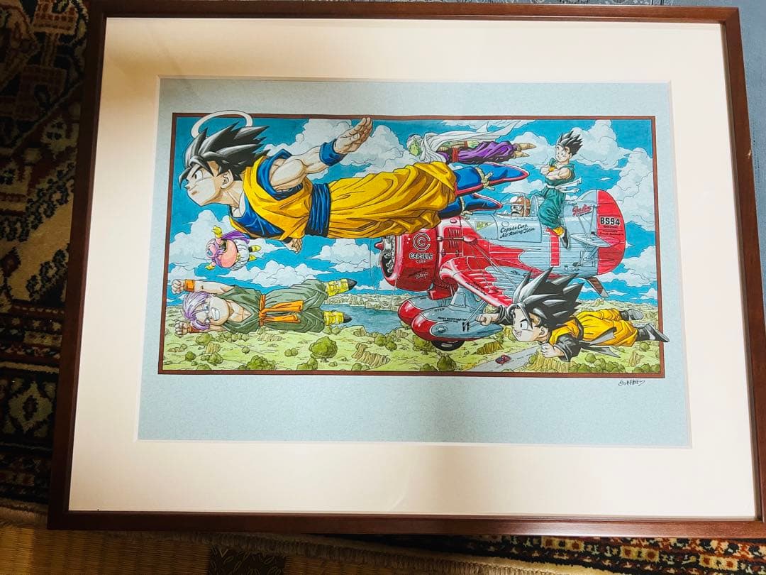 めんぼONE PIECE ドラゴンボール　尾田栄一郎＆鳥山明直筆サイン新品