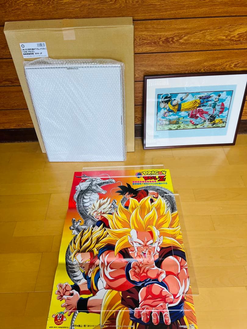 めんぼONE PIECE ドラゴンボール　尾田栄一郎＆鳥山明直筆サイン新品