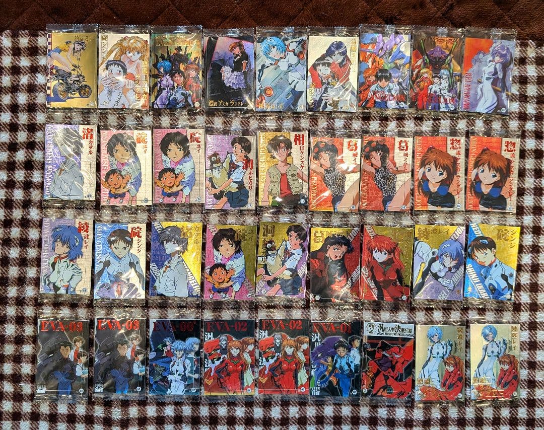 エヴァンゲリオン ウエハースカード まとめ売り 126枚