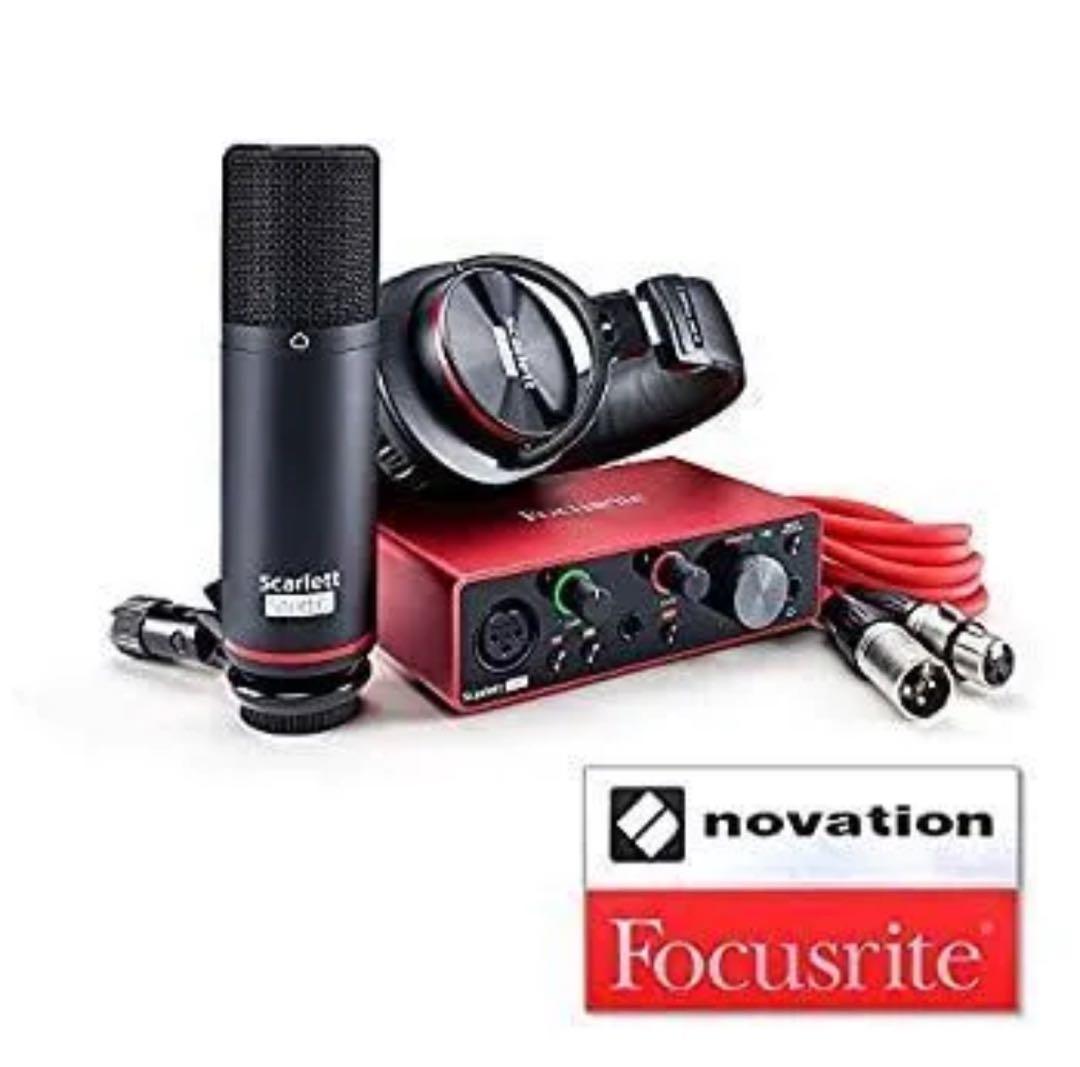 Focusrite Scarlett コンデンサーマイクセット