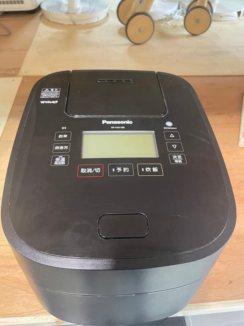 パナソニック SR-VSX188 K 炊飯器 1升 Wおどり炊き 可変圧力IH式