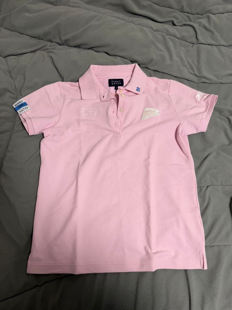 まとめ売り！ PEARLY GATES パームツリー柄ポロシャツ