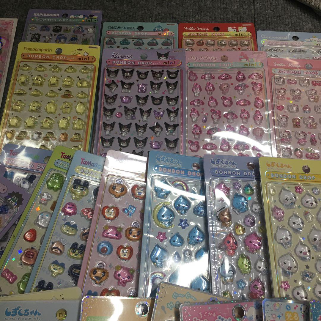 引退品　ボンボンドロップシール　39点　まとめ売り　サンリオ　たまごっち